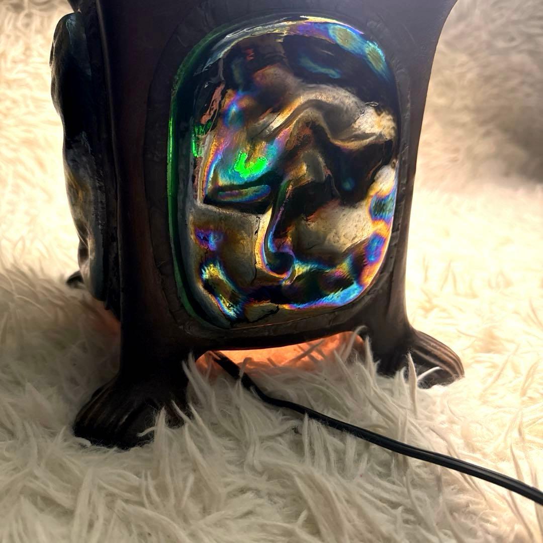 ドラゴンフライ　スタンド照明　アンティーク　レトロ　　ステンドグラス