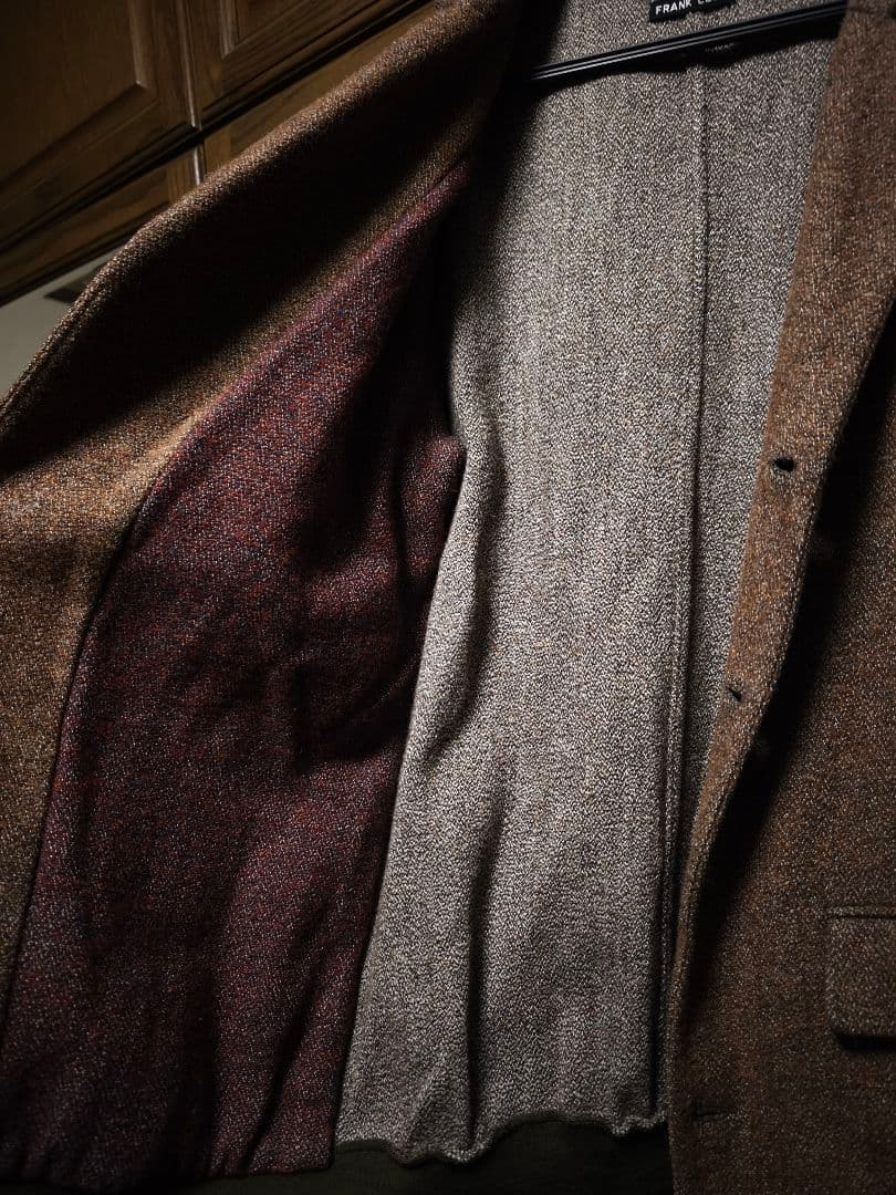 フランクリーダー ヴィンテージミックスウール カーディガン サイズS相当