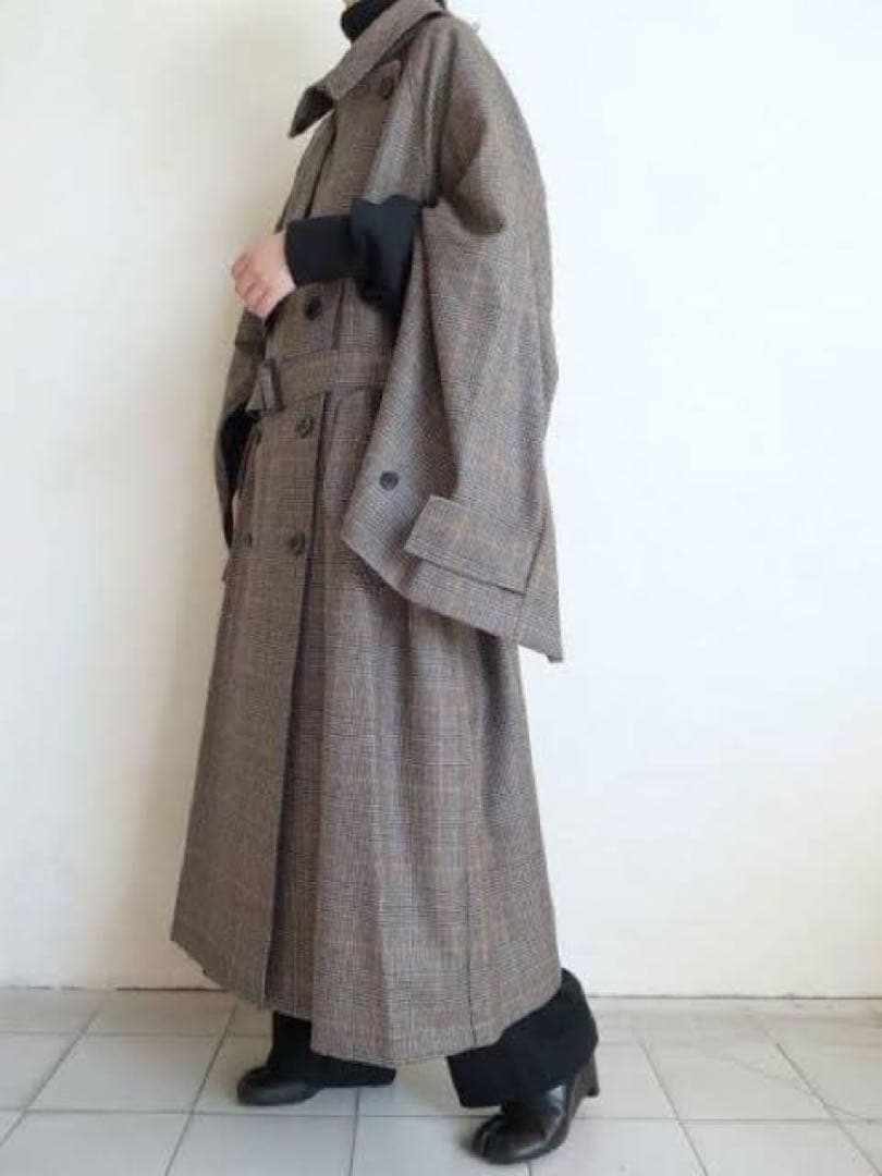 stein 19aw Lay Oversized Overlap Coat - メルカリ