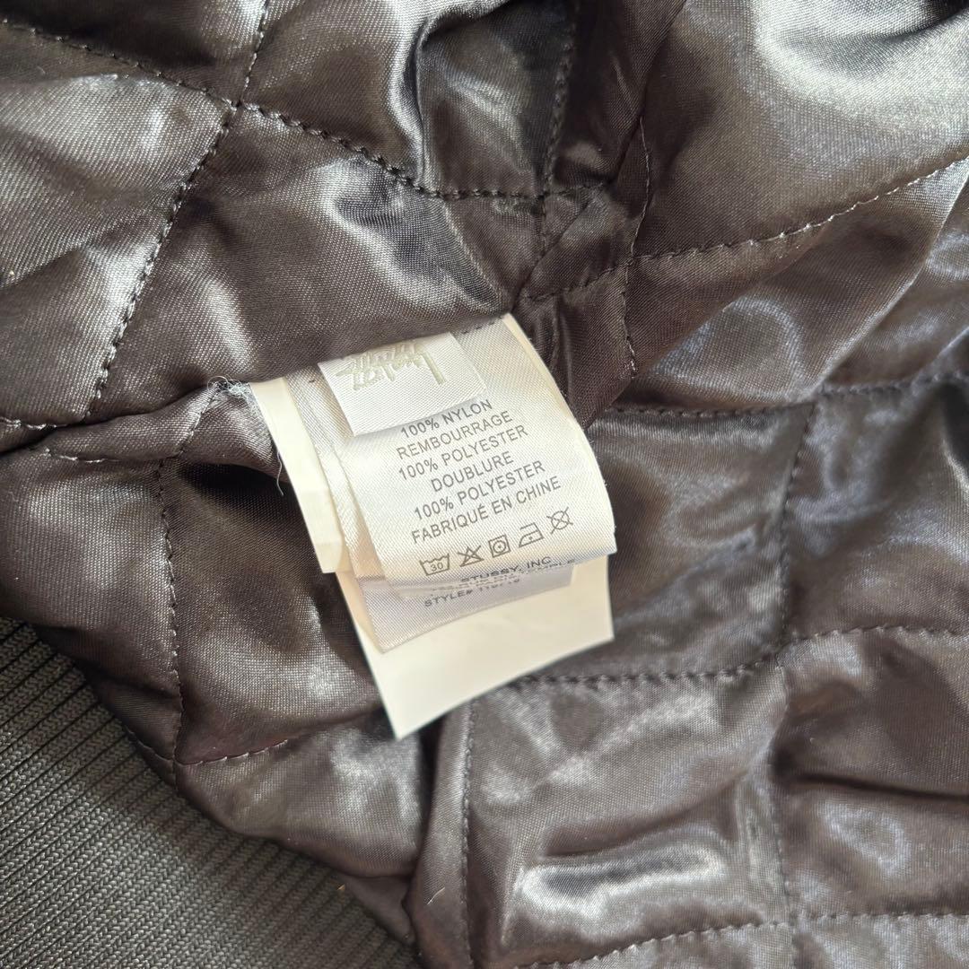 【未使用品】Stüssy ダイス スパンコール中綿スタジャン L