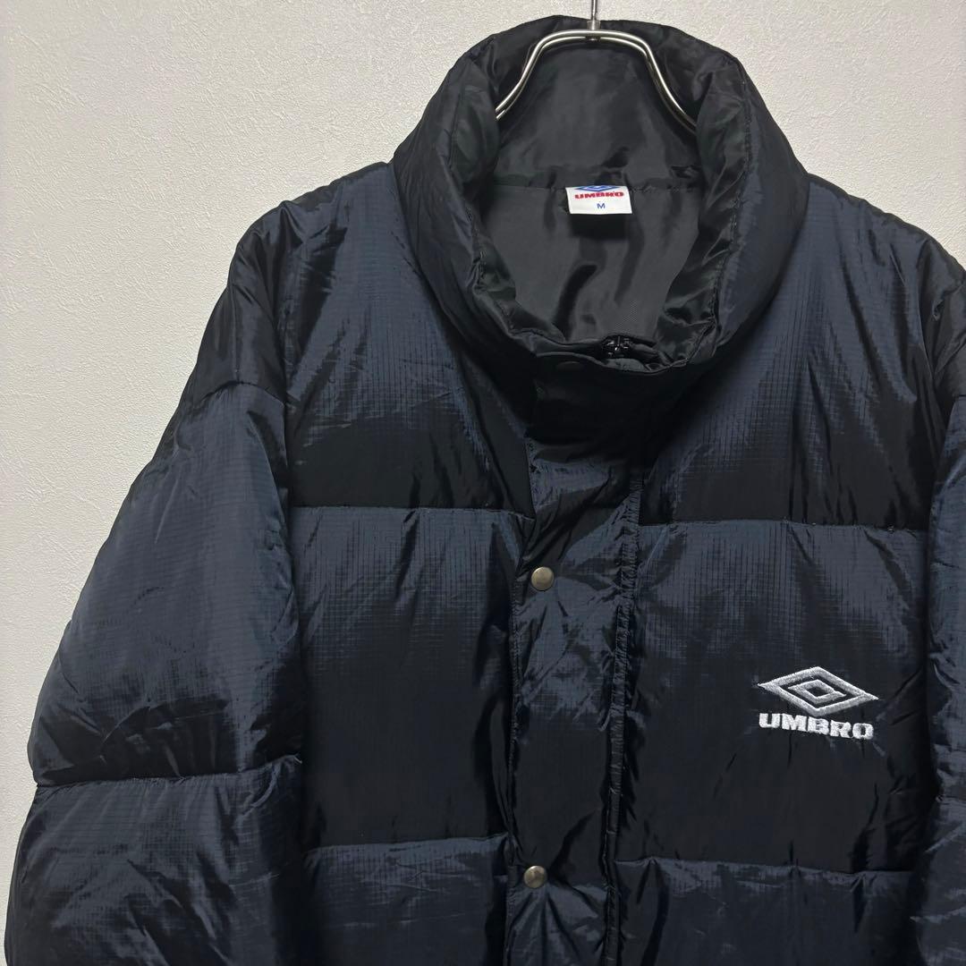 UMBRO アンブロ ダウンジャケット ベンチコート ヌプシ 黒 M サッカー