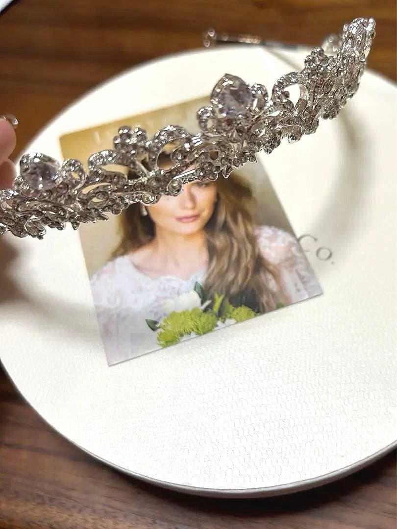 美品】Ivory&Co アイボリーアンドコー Alyssa アリッサ ティアラ