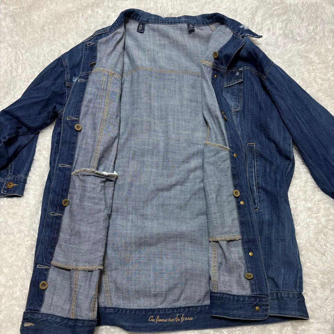 AS KNOW AS olaca 3way デニムコート ボア ライナー ベスト - メルカリ