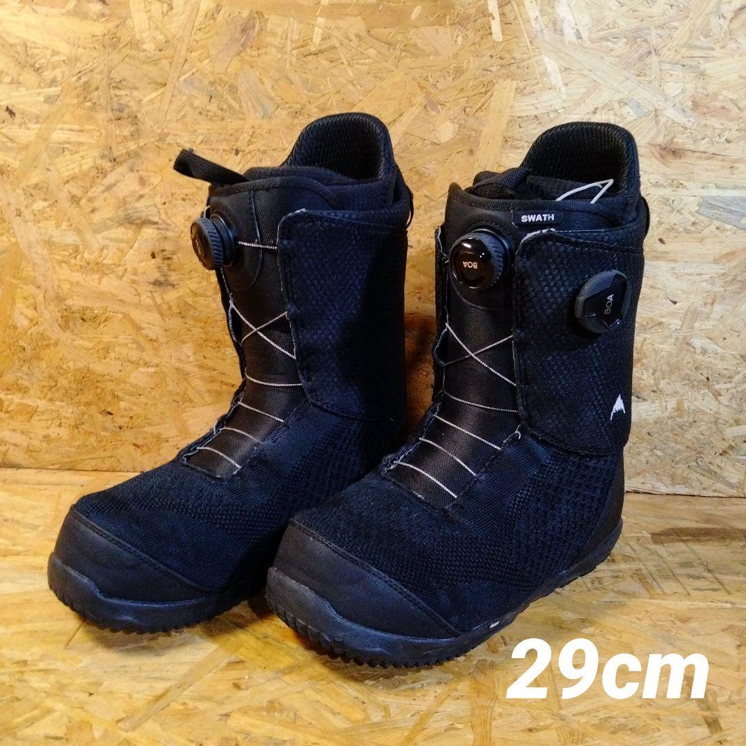 美品　ダブルBoA　BURTON　SWATH　スノーボードブーツ　26029 BURTON（バートン） ブーツ スノーボード スワス ボア Burton Swath