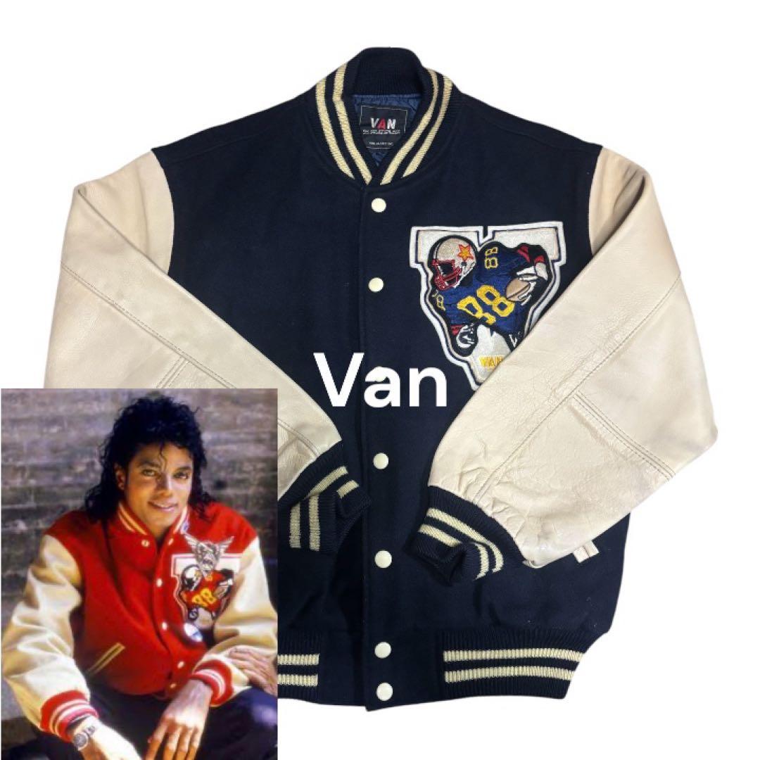 Van スタジャン Mサイズ マイケル・ジャクソン同型 - メルカリ