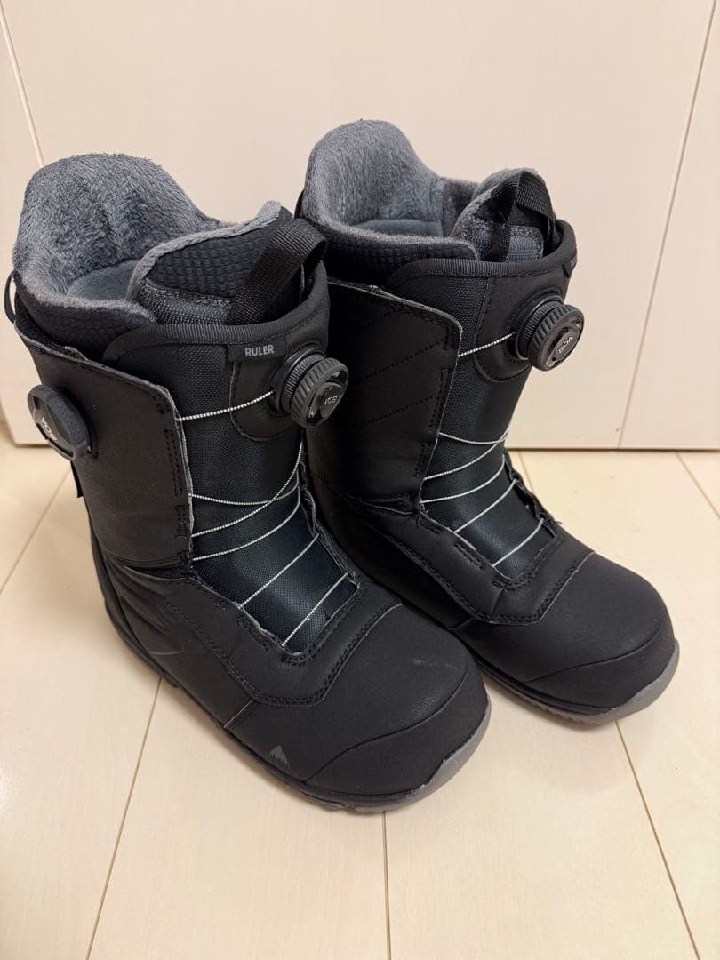 メンズ Burton ルーラー BOA® スノーボードブーツ　28センチ BURTON（バートン） 2024-25 BURTON RULER BOA WIDE Gray Cloud