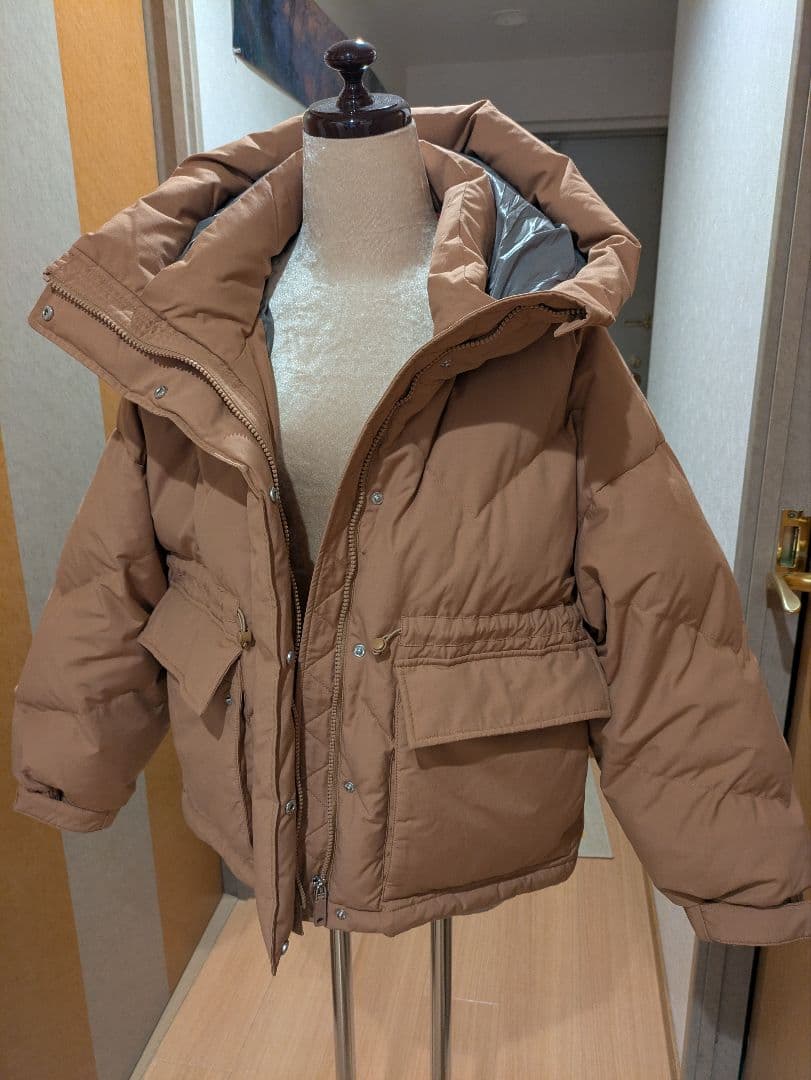 max&co　フード付き　ダウンジャケット Max & Co. - Max&co マックスアンドコー ショートダウンジャケットの