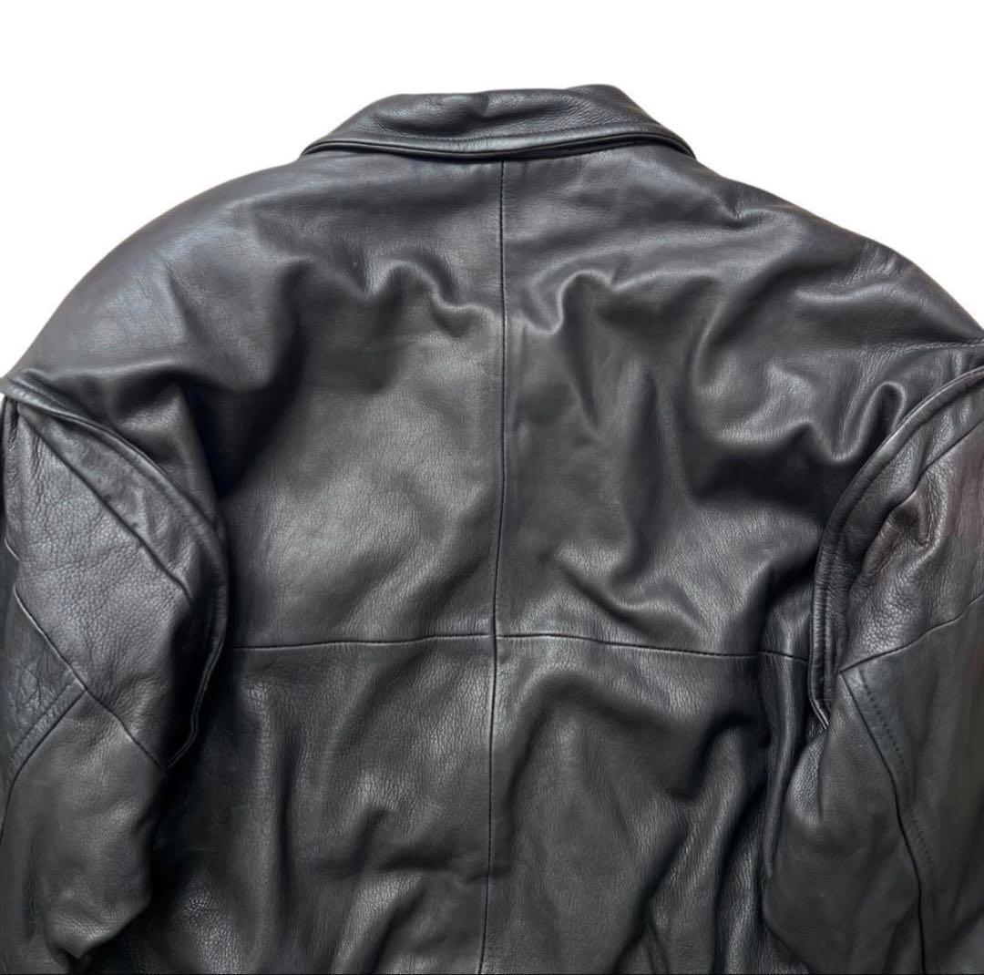 Robert Comstock 鹿革 短丈 レザー ボンバージャケット S - メルカリ