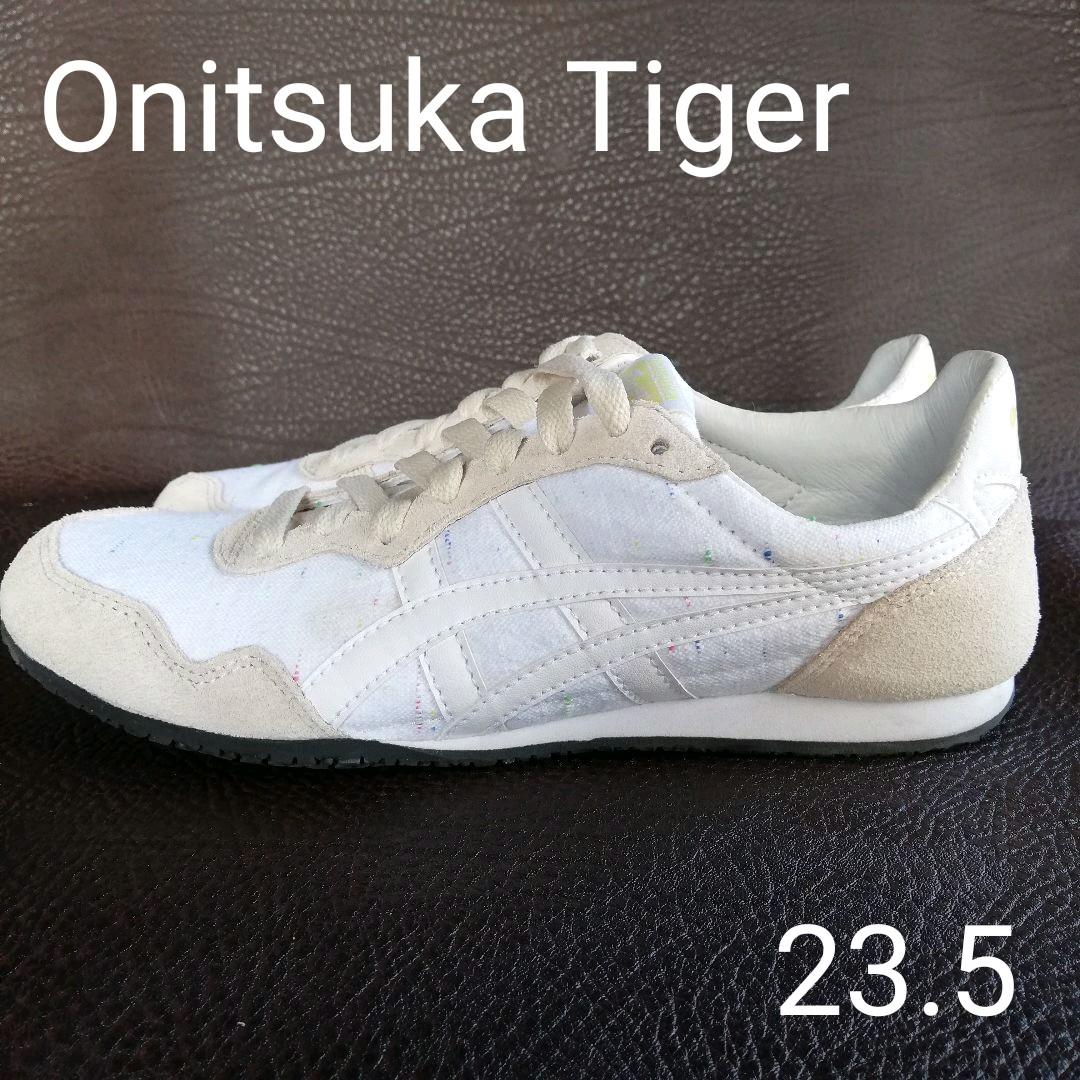 オニツカタイガー セラーノ 1183a040.100白/白 - メルカリ