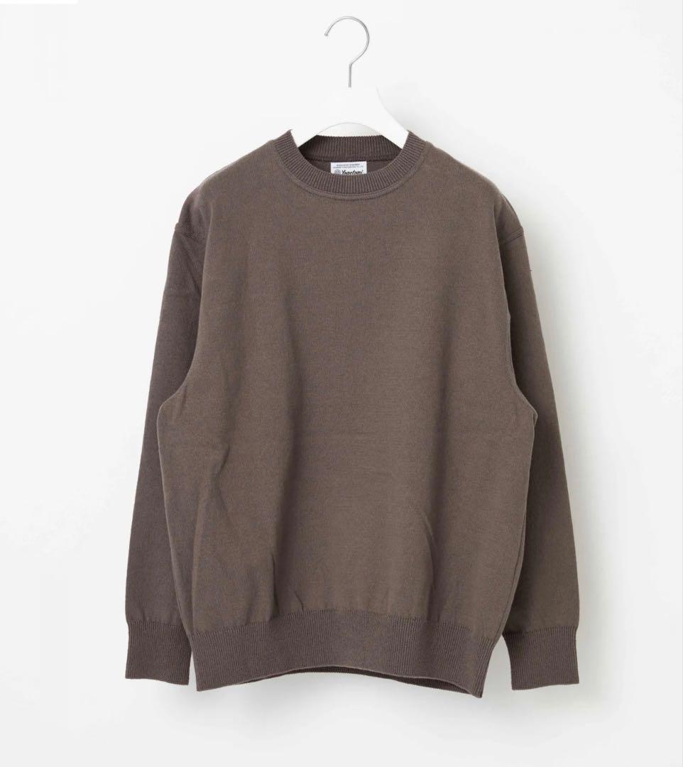 トップス Yonetomi WAVE COTTON KNIT PULLOVER Yonetomi Wave Cotton Knit Pullover Ecru | Japanese Cotton Sweater
