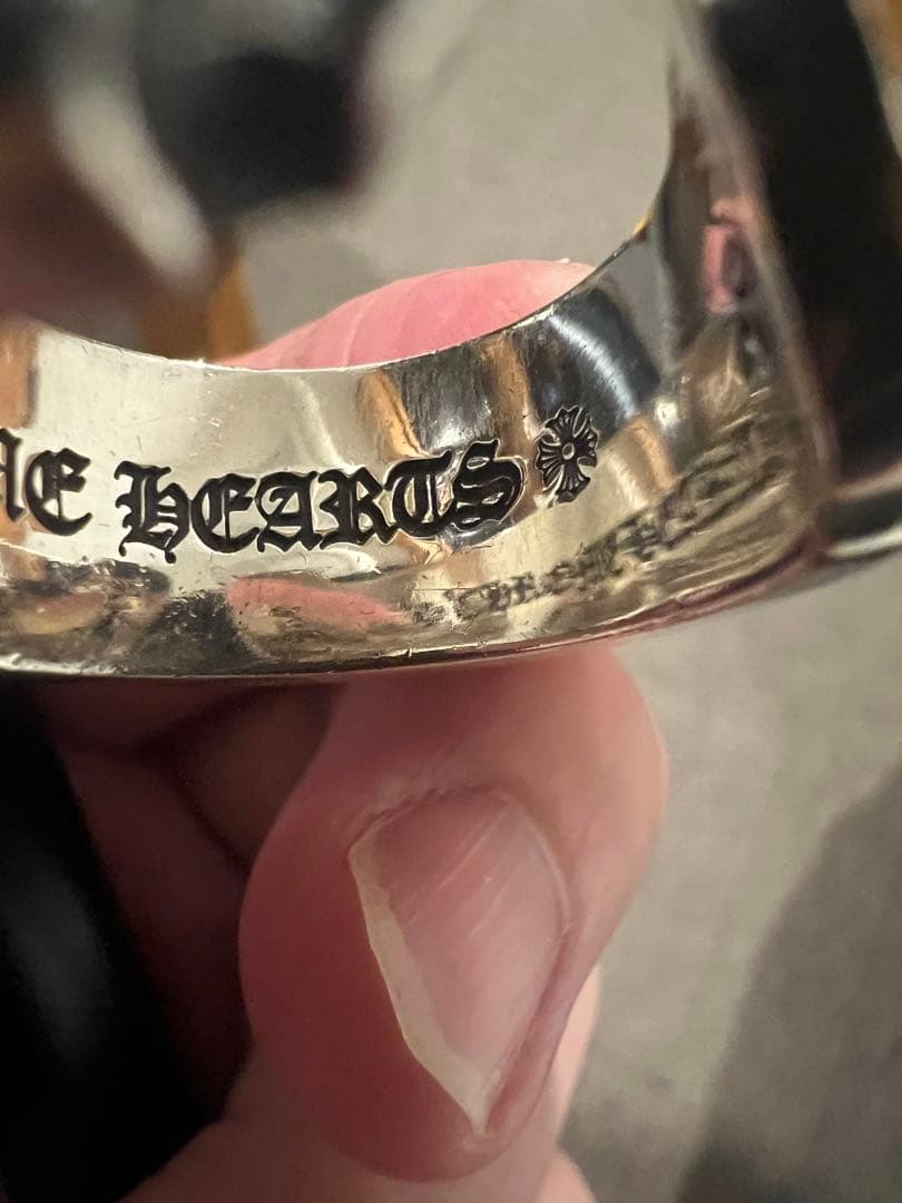 クロムハーツラージスクロールリング19-20号