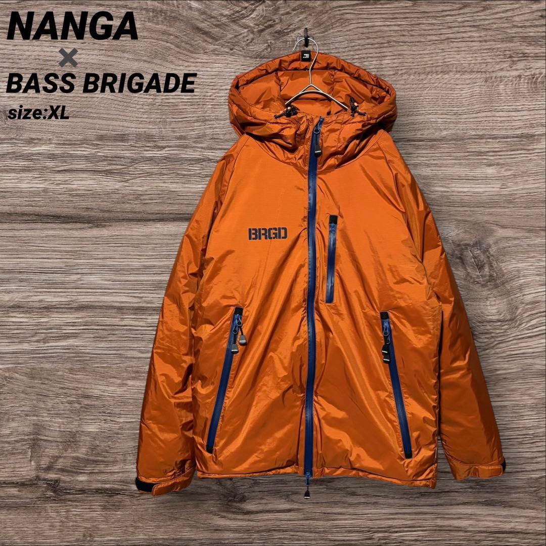 NANGA ナンガ BRGD バスブリゲード ダウンジャケット オレンジ - メルカリ