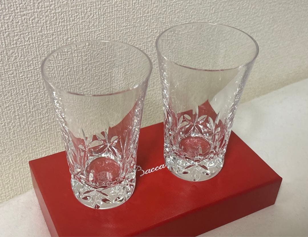 Baccarat バカラ glass japan クリスタルグラス 2個セット - メルカリ