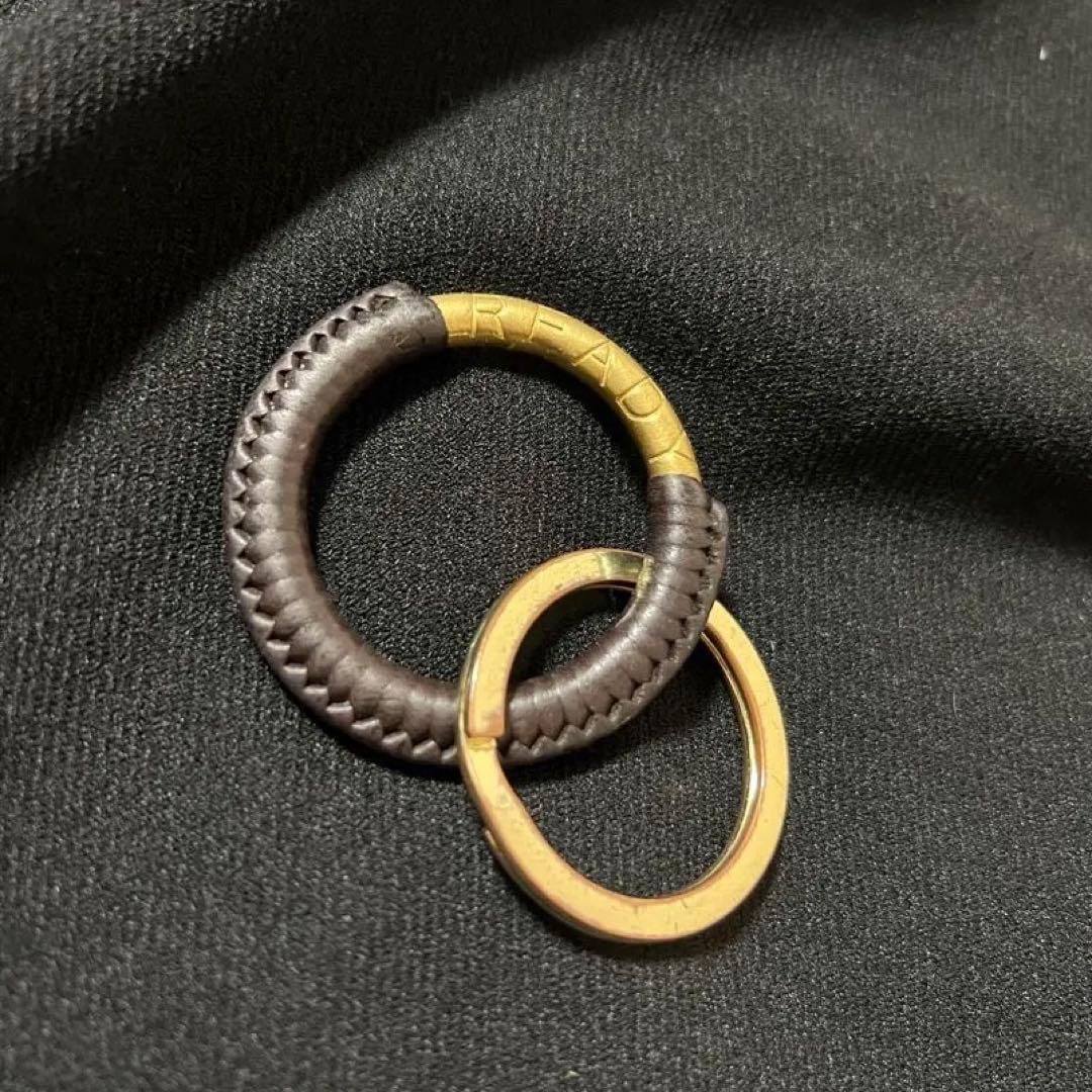 READY OBJECT キーリング レザー 真鍮 ロンハーマン I'm OK - メルカリ