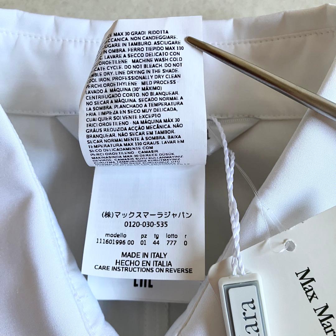 Max Mara】2019年 ボウタイ ブラウス ドルマンスリーブ 44サイズ