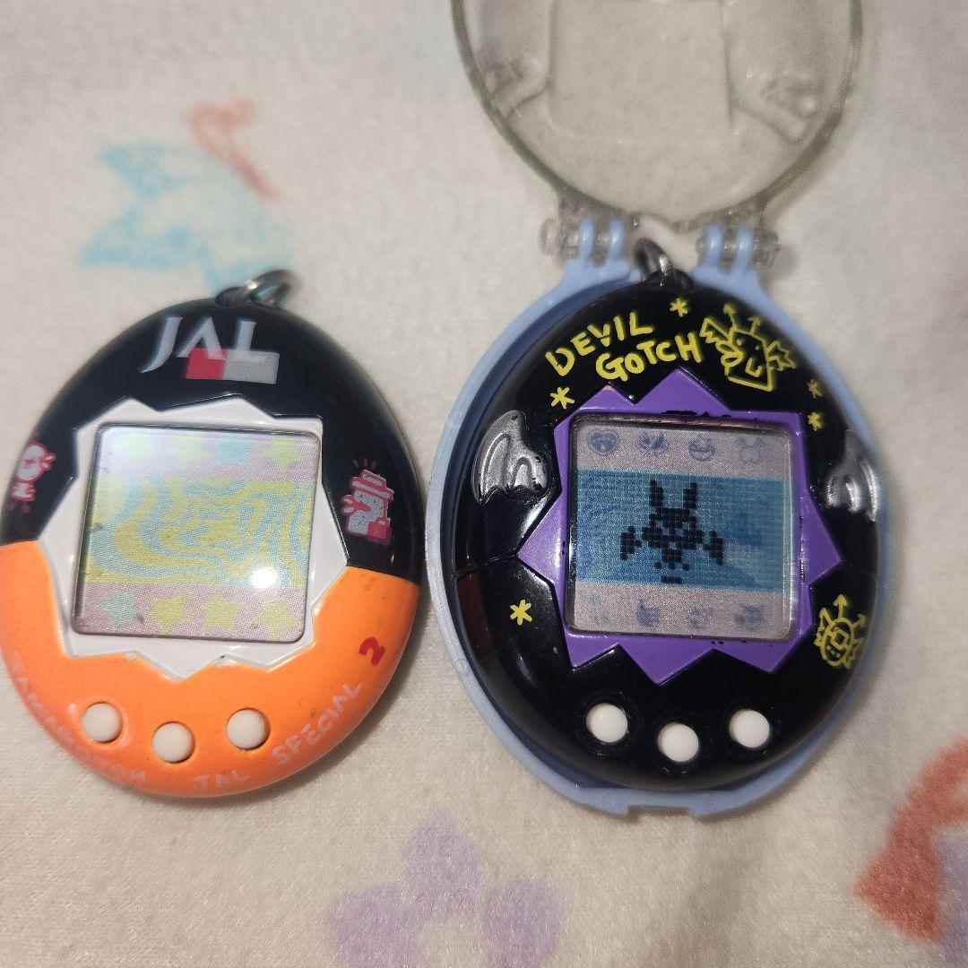 【訳有り】デビルっちのたまごっち　JALたまごっち　2個セット BANDAI (バンダイ) たまごっち デビルっちのたまごっち (黒