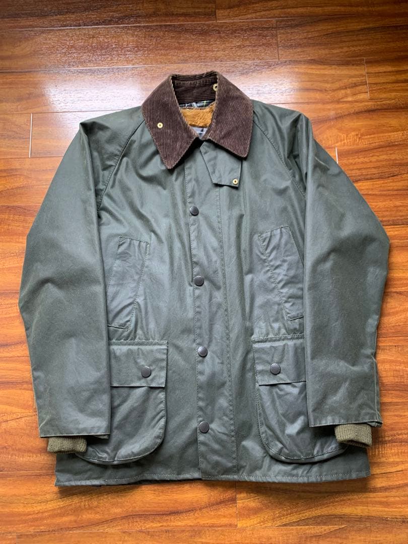 Barbour BEDALE sage 36 三井物産時代 Barbour『OS WAX BEDALE』(SAGE) – Reggieshop