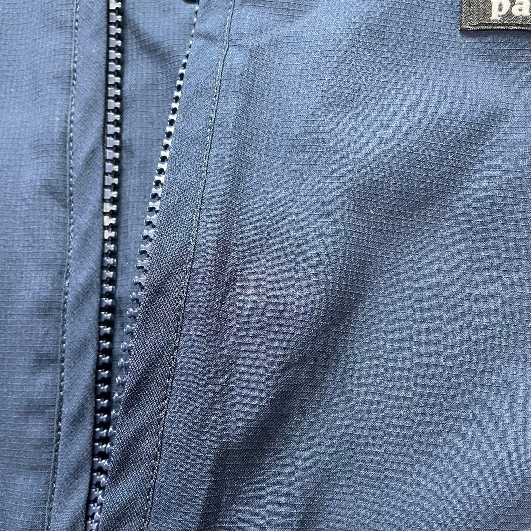 美品 パタゴニア グリセード リバーシブル スナップT 紺青 M 25385