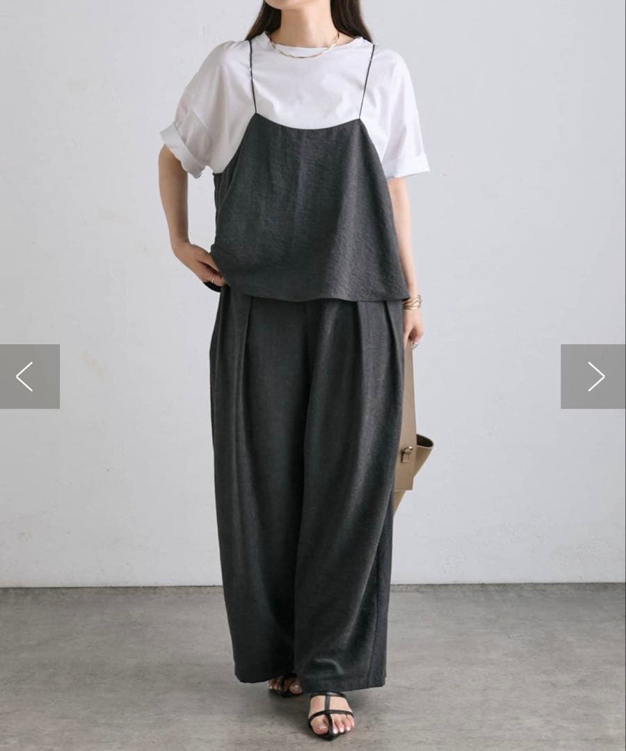 ピュアルセシン　pual ce cin パウダーツイルビスチェ+パンツセット 累計7000枚突破【SET ITEM】パウダーツイルビスチェ+パンツセット