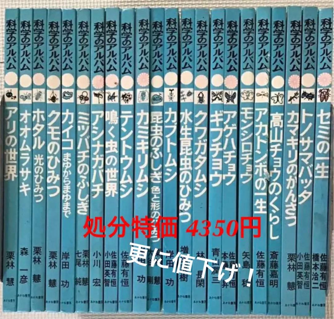 あかね書房 科学のアルバム 「虫」編（全巻）22冊 - メルカリ