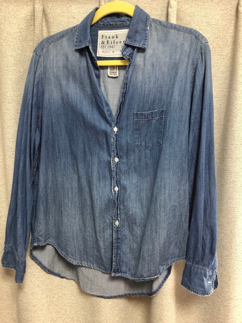 フランク＆アイリーン ロンハーマン 菊池京子 コラボデニムシャツ 匿名