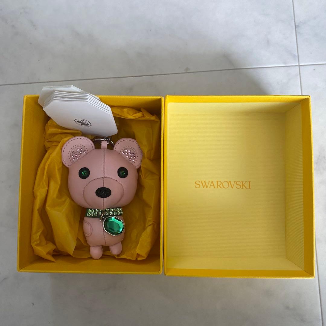新品保管品 SWAROVSKI Icons キーリング クマ スワロフスキー - メルカリ