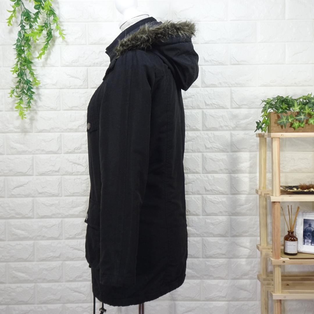 y2k 平成ギャル ギミック グランジ ダークコア ファー付きモッズコート