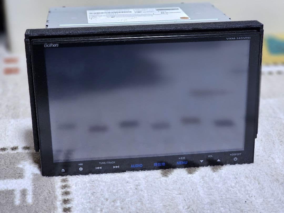 セキュリティコード付き Gathers VXM-145VFEi カーナビ