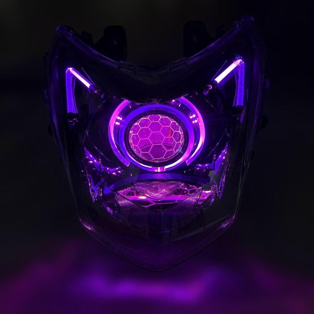 新品 シグナスX 4型 デビルアイ LEDヘッドライト - メルカリ