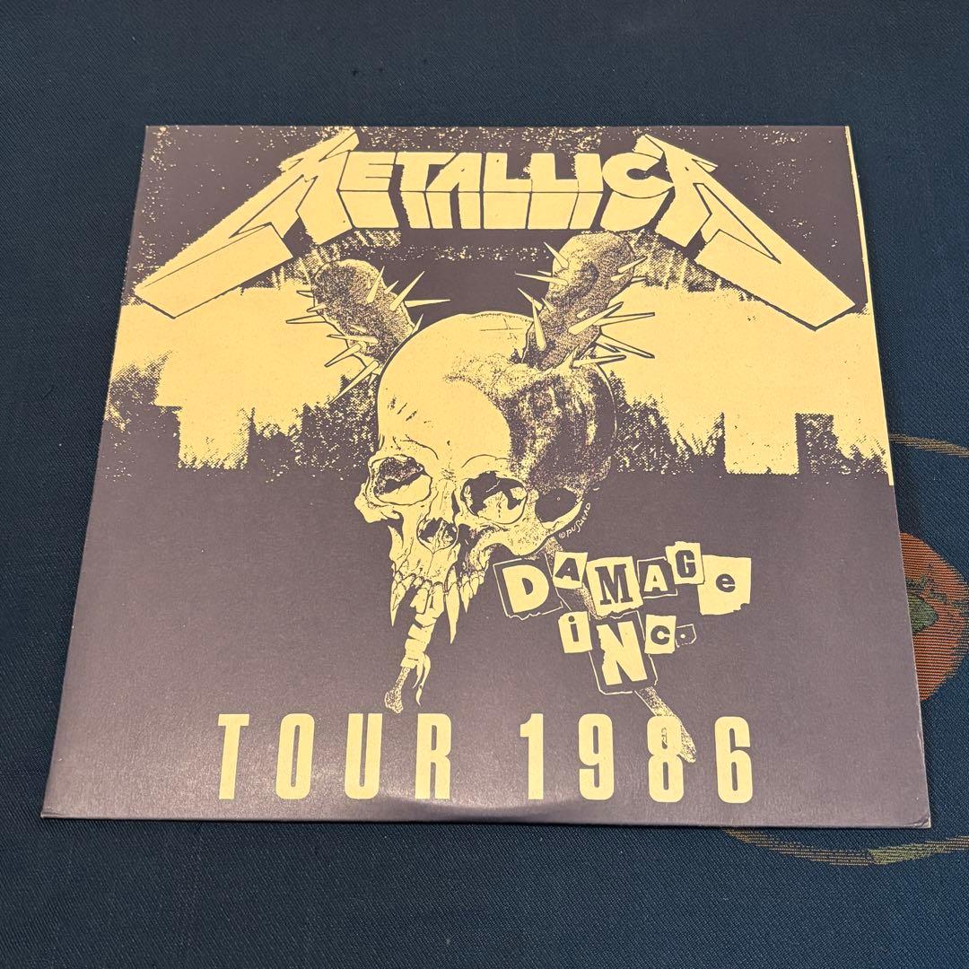 洋楽 llica Damage Inc. Tour 1986 2LP