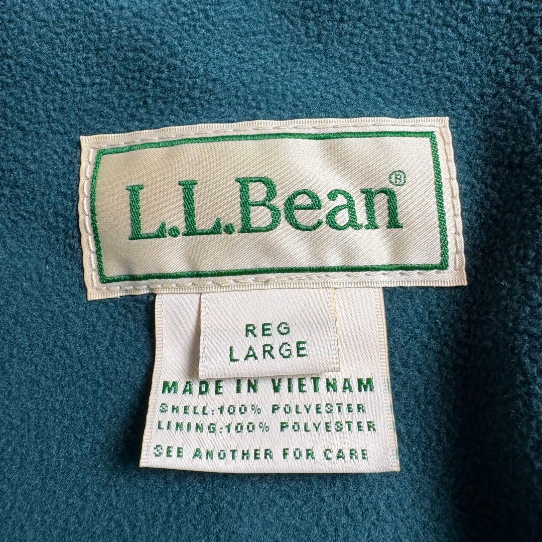 美品　L.L.Bean ラベルマイクロフリースラインジャケット