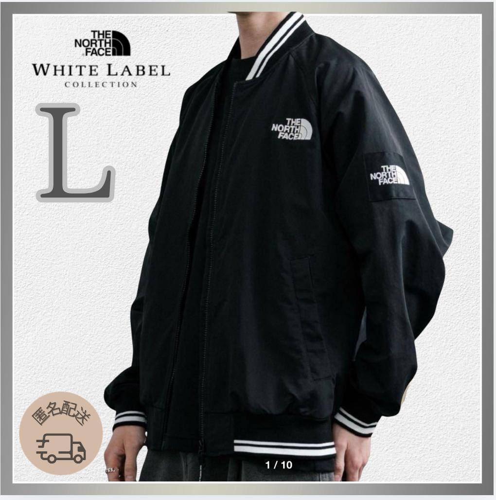 韓国限定】ノースフェイス ボンバージャケットL ブラック - メルカリ