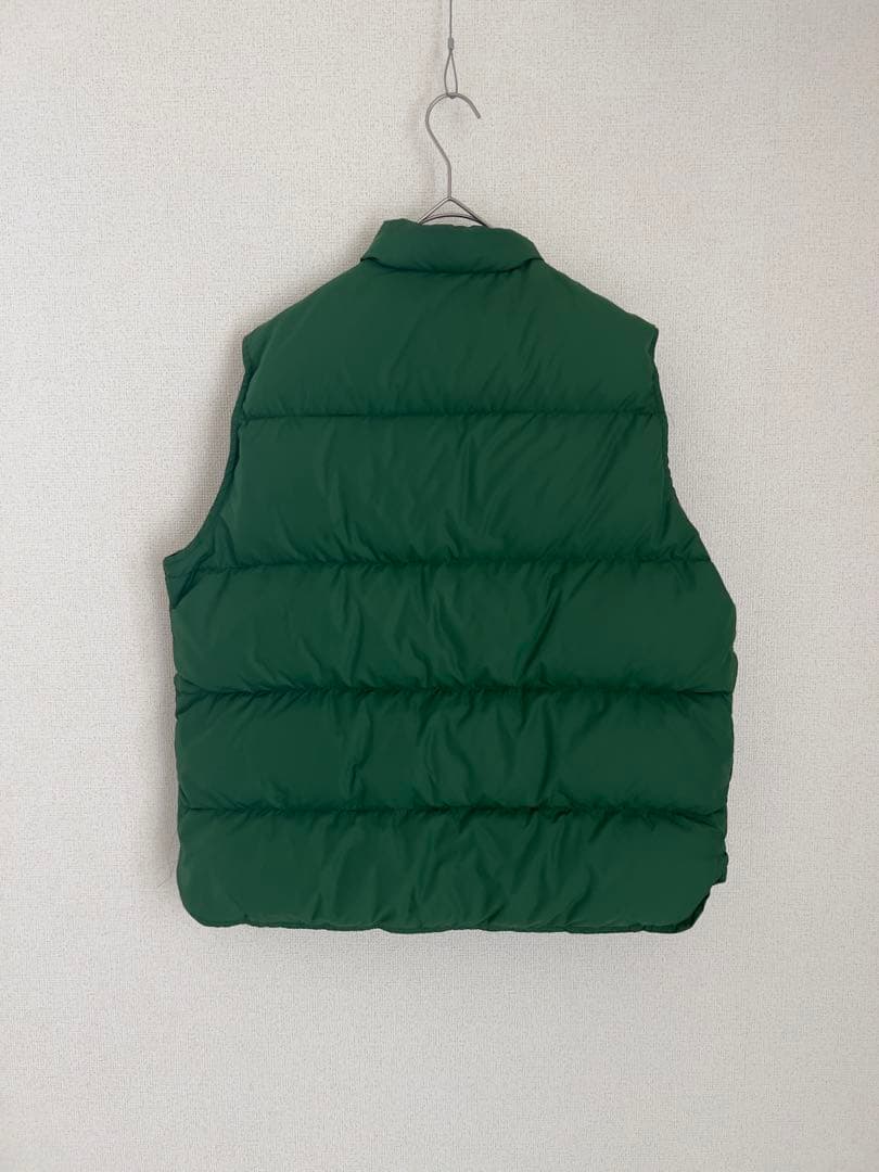 L.L.Bean グリーン ダウンベスト Lサイズ　80s