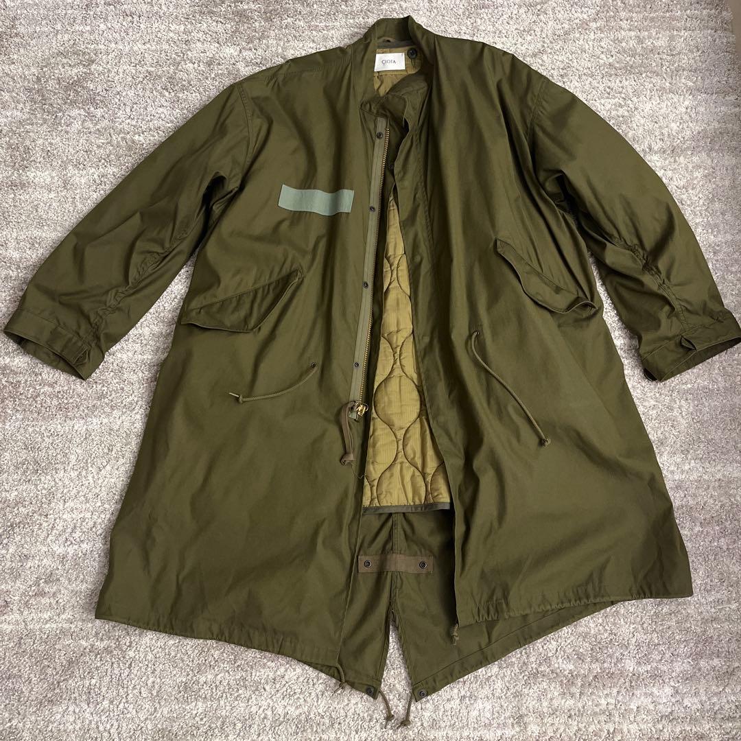 CIOTA スビンコットン M65 フィッシュテールパーカ　4 ライナー付 CIOTA M-65 Fishtail Parka シオタ スビンコットンナイロン オックス