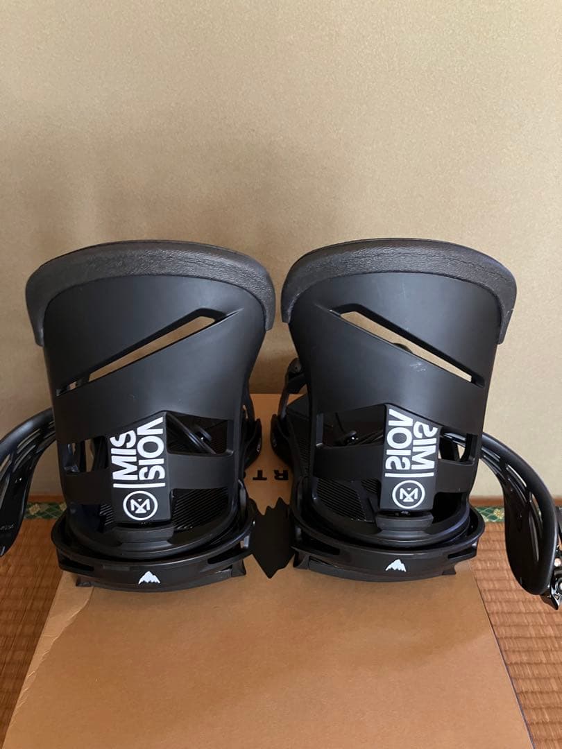 Burton Mission Mns S ビンディング ブラック - メルカリ