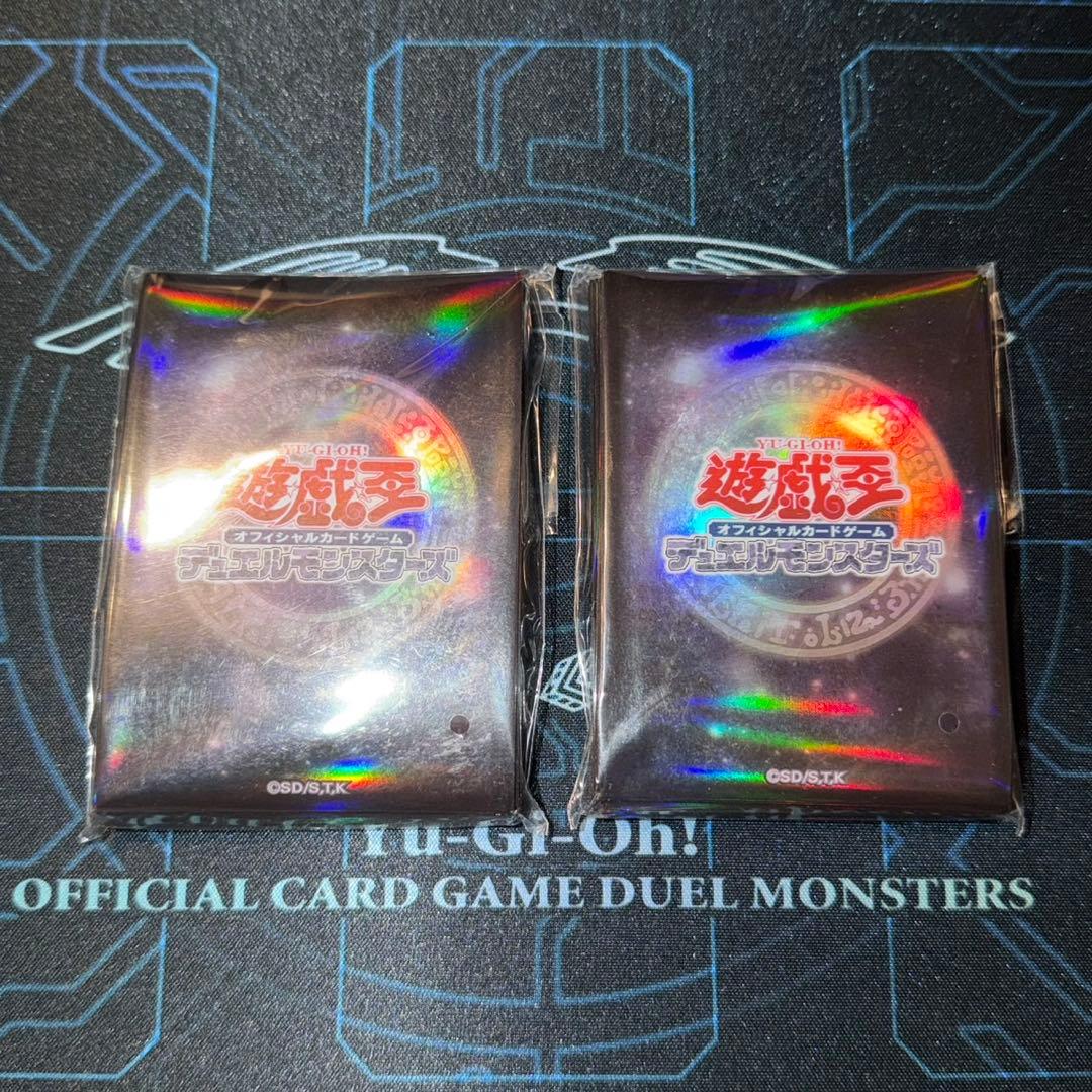 遊戯王 黒の魔導陣 スリーブ 海外限定 新品未開封 公式 60枚 【即日