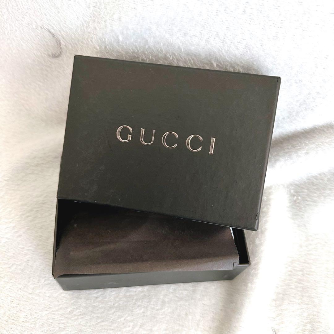 【極美品】グッチ　キーケース　GG柄　6連　レザー　スタッズ　ジャガード　箱付き