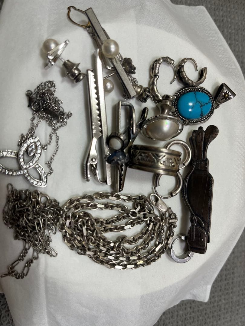 シルバーアクセサリーセット 100g - メルカリ