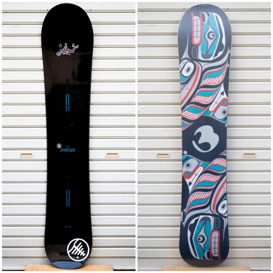 バートン Barracuda スノーボード 153 CUSTOM EST M付