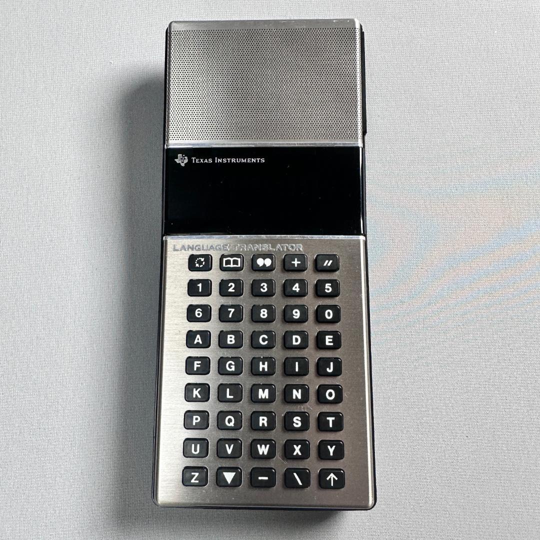 レア】 TI Language Translator テキサス・インスツルメンツ | Mercari