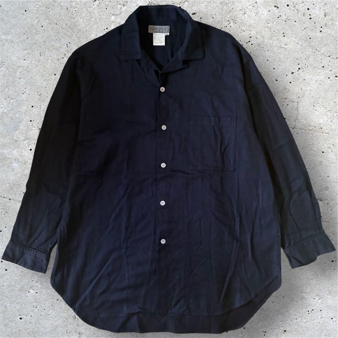 80s Yohji yamamoto pour homme 開襟長袖シャツ - メルカリ