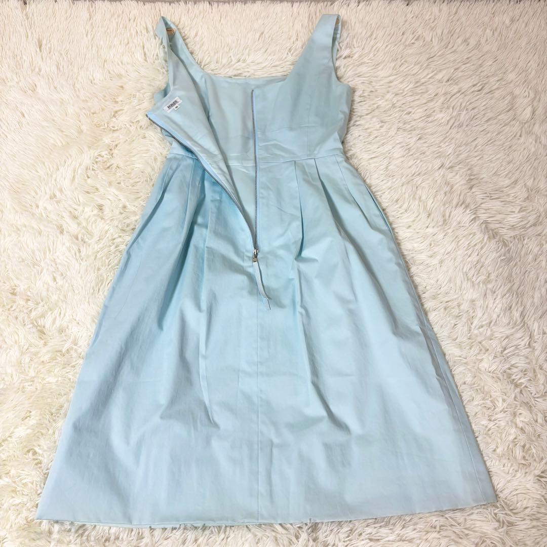 FOXEY BOUTIQUE フォクシー ミントブルー Aラインワンピース 40 - メルカリ