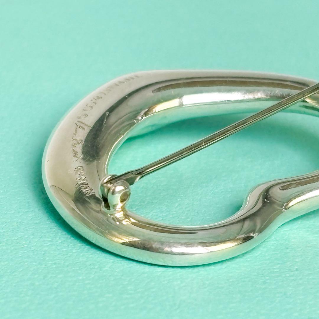 大サイズ☆ティファニー エルサ・ペレッティ オープンハート ブローチ