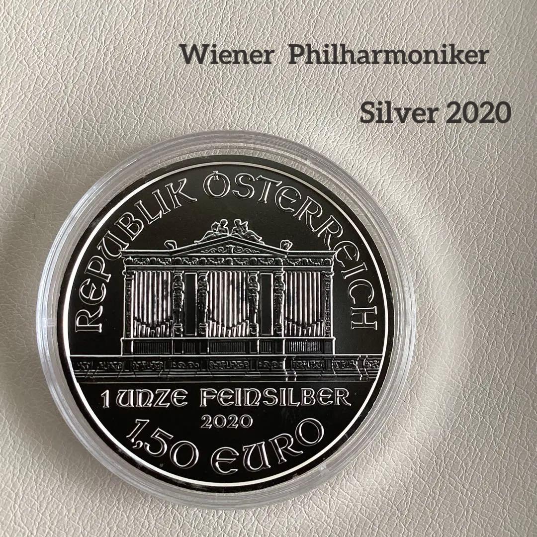2020年 オーストリア ウィーン銀貨 1オンス 純銀 現物資産 - メルカリ