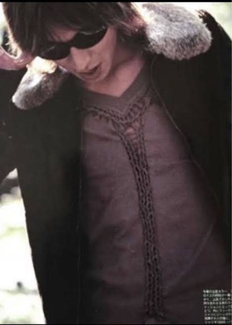 木村拓哉さん着用 NUMBER(N)INE ナンバーナイン 編み込みtシャツ