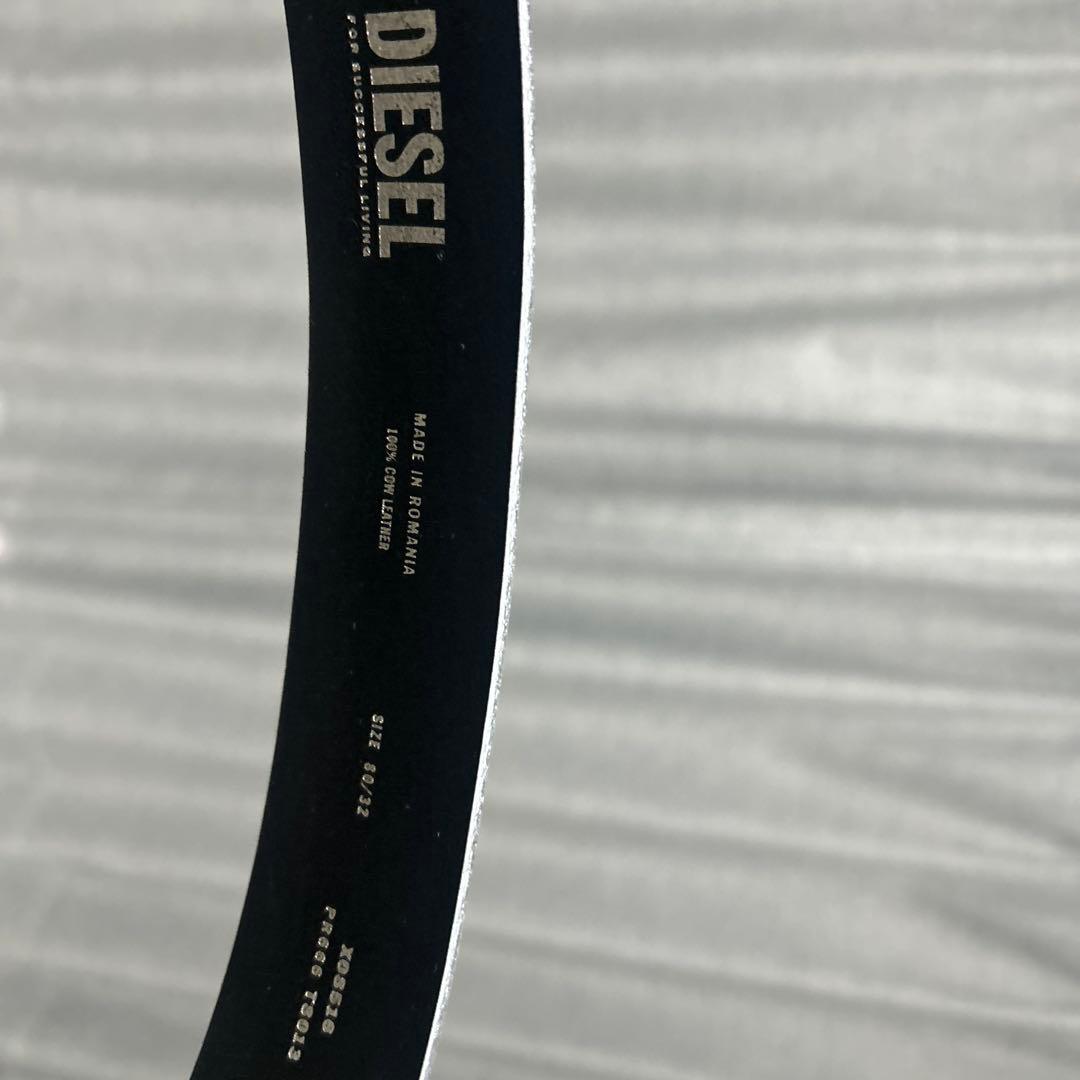 DIESEL ブラック ベルト 80/32 - メルカリ