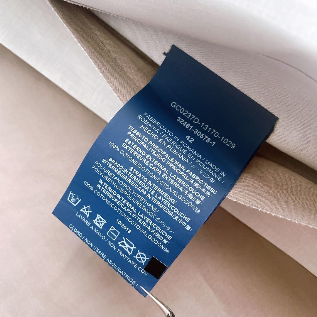 美品✨ヘルノ スプリングコート ジャケット リバーシブル 金ボタン