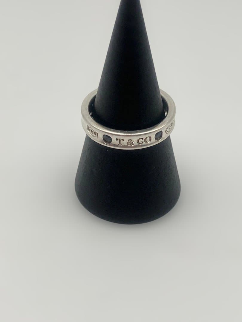 ティファニー 1837 ナローリング 2P モンタナサファイア 10号 - メルカリ