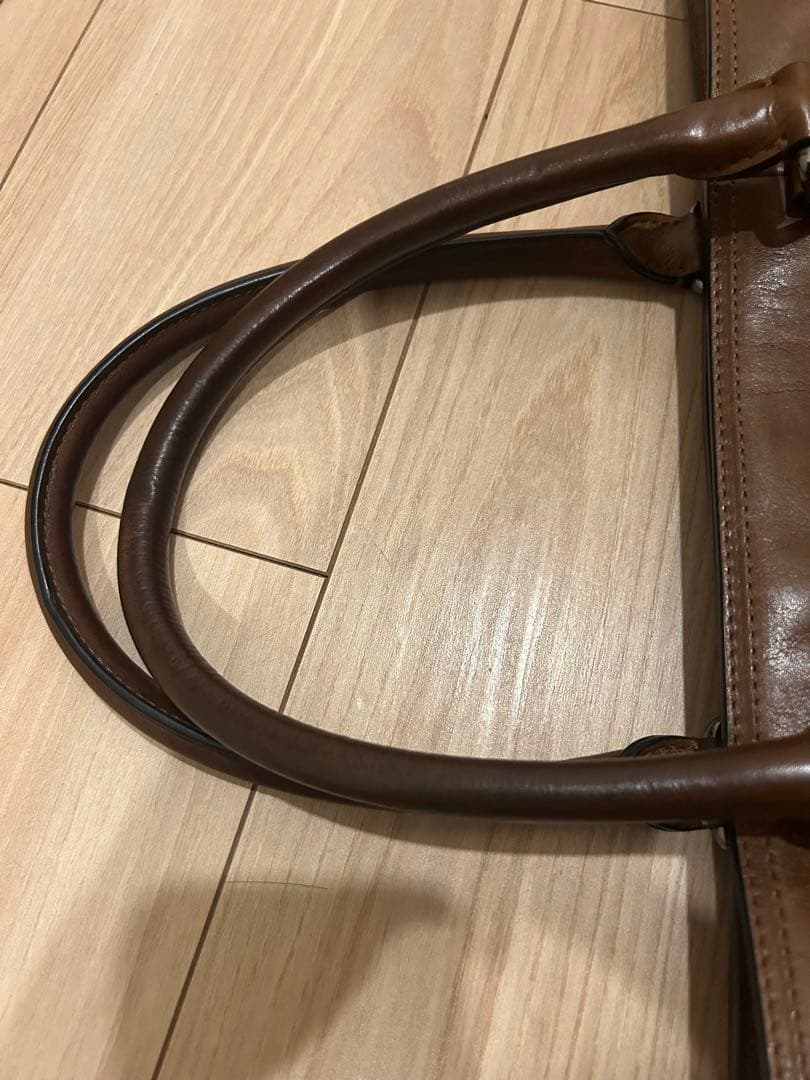 COACH コーチ 2way メトロポリタン ビジネスバッグ 茶
