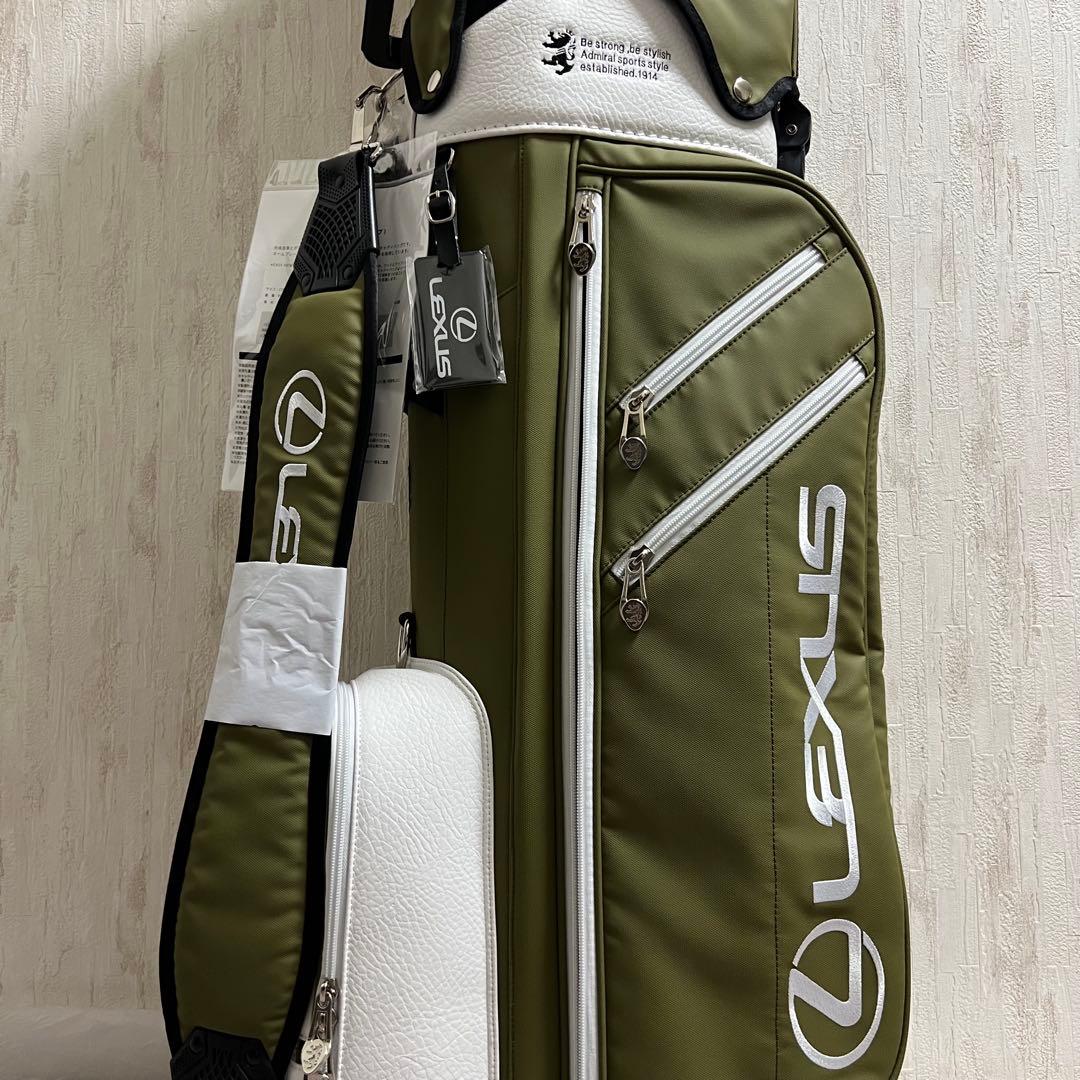 新品未使用】LEXUS Admiral キャディバッグ カーキ 最新モデル - メルカリ
